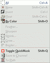 Problem mit Alles ausgewählt